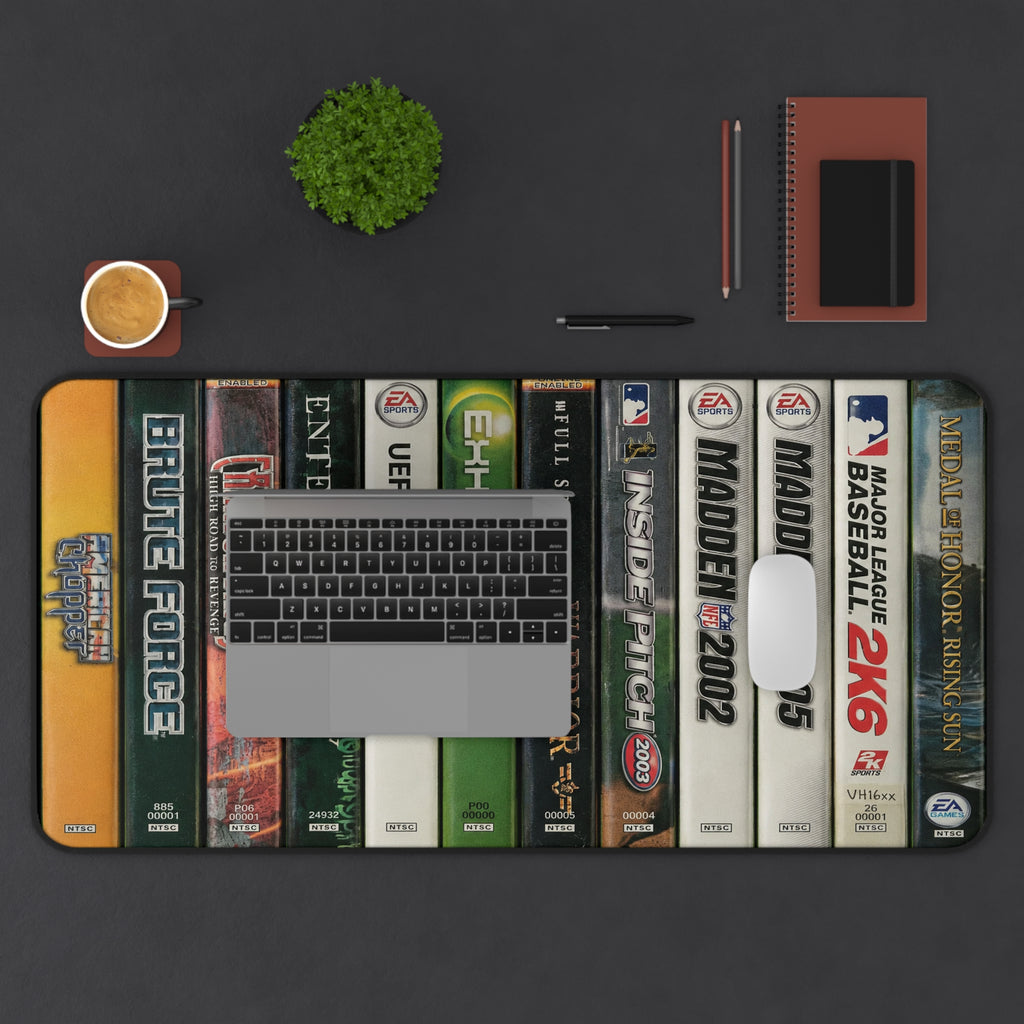 Original Xbox Games - Thick Edged Desk Mat - Classic Xbox Mouse Pad - Desk Pad Gift For Gamer