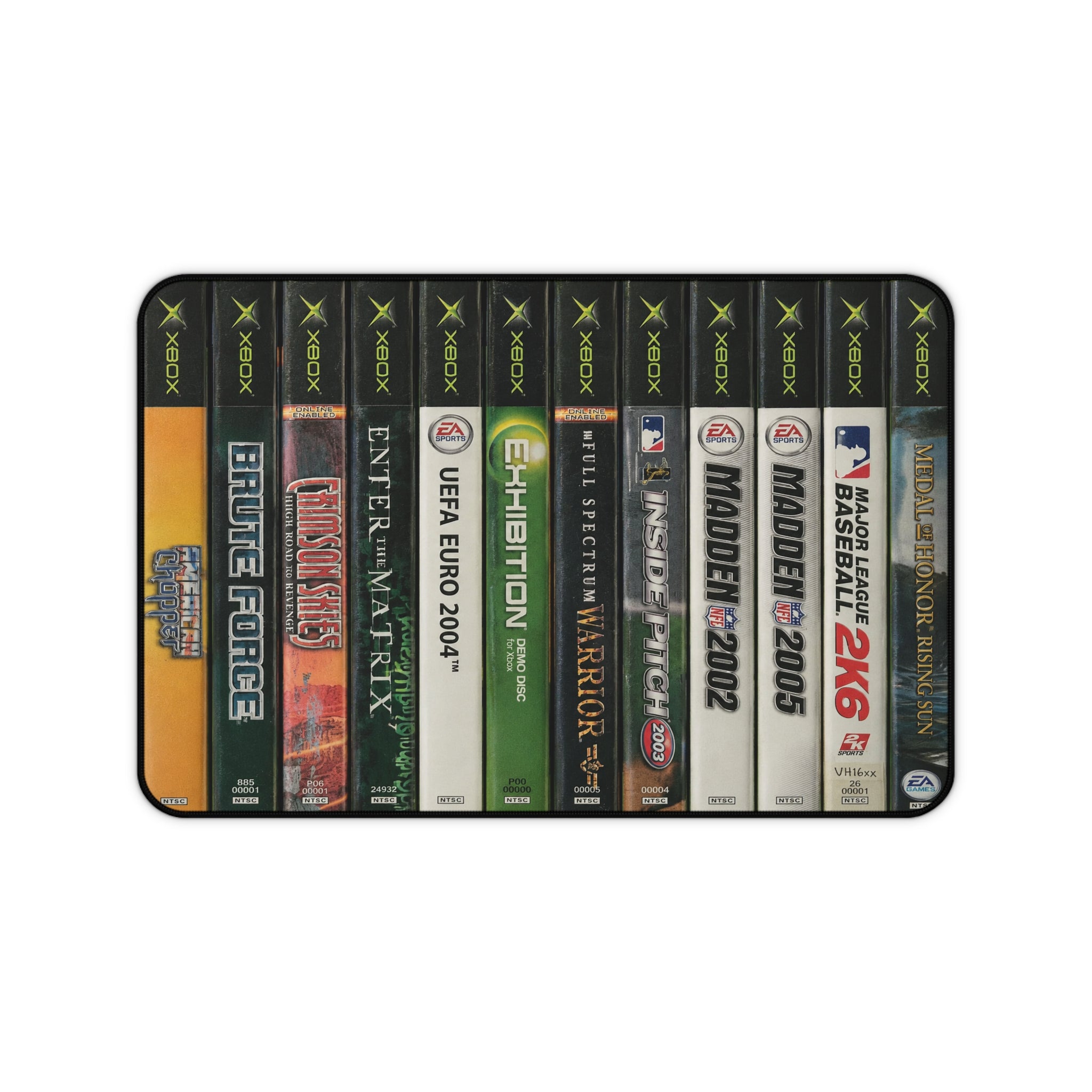 Original Xbox Games - Thick Edged Desk Mat - Classic Xbox Mouse Pad - Desk Pad Gift For Gamer