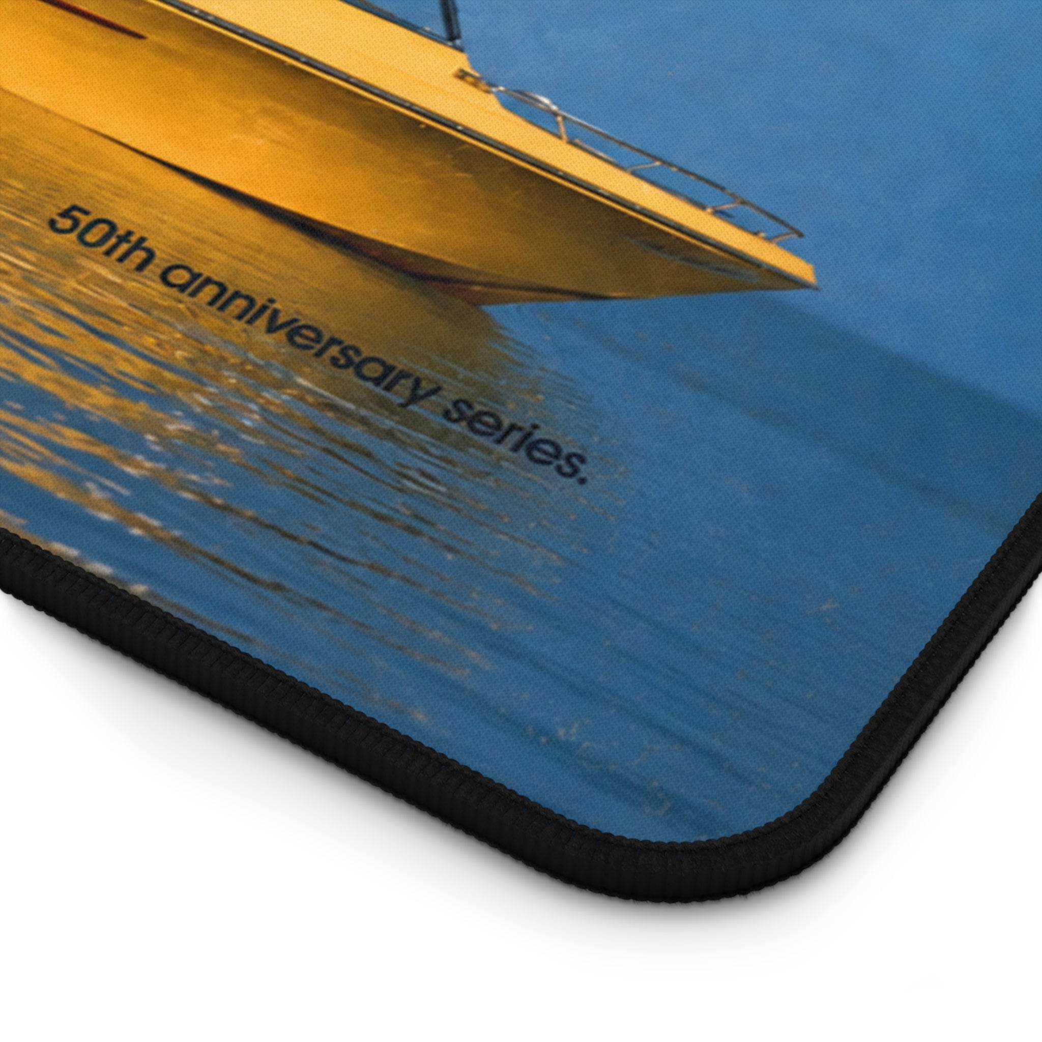 Johnson 72 Desk Mat, Vintage Outboard Motor Mouse Pad, Retro Boating Advertisement, Lake House Office Decor, Boater Gift