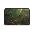 Crappie Season Desk Mat — Thick Stitched Edge Gaming Desk Mat with Original Artwork