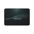 Paddlefish Desk Mat, Spoonbill Fish Mouse Pad, Underwater Fishing Artwork, Ancient River Fish Gaming Mat, Angler Gift