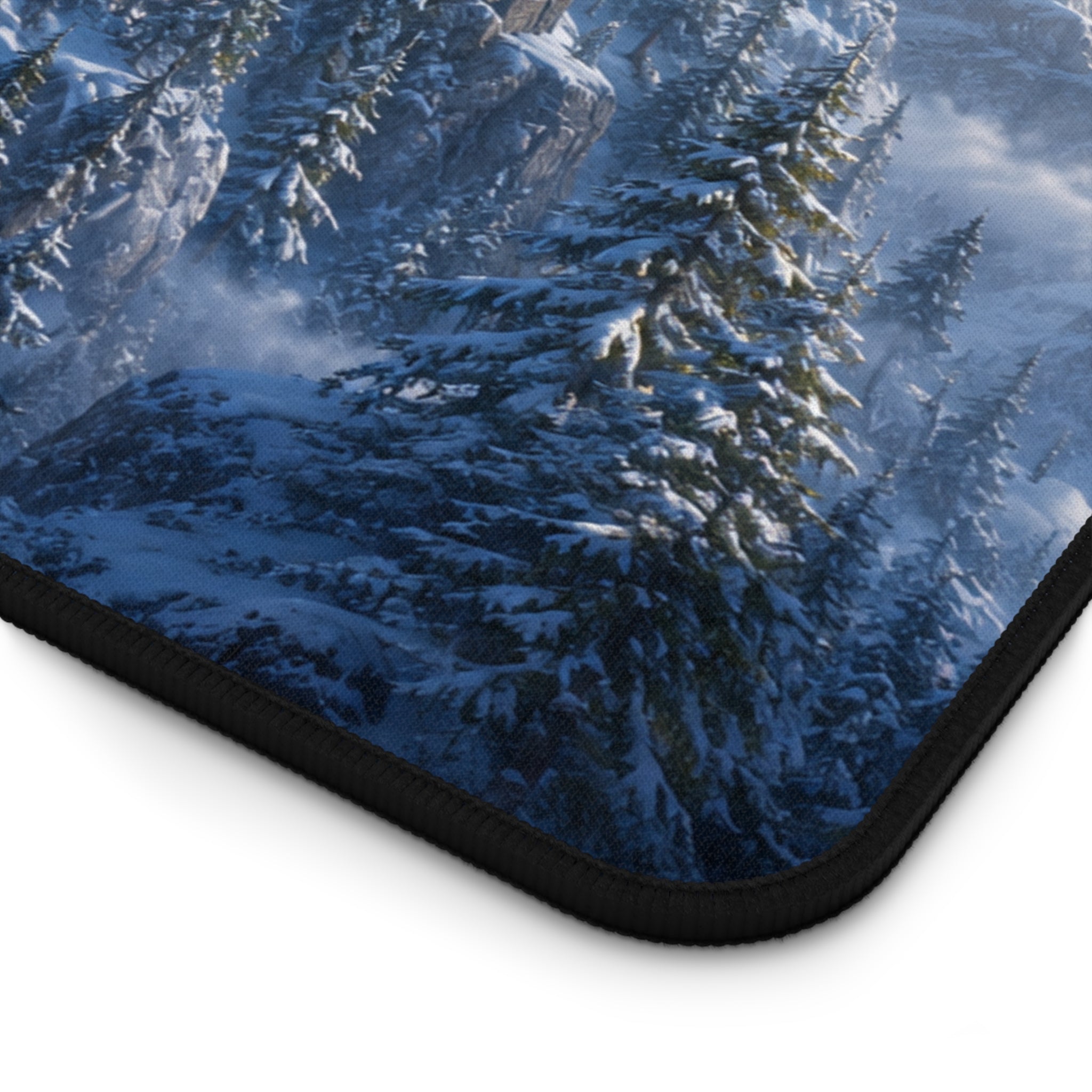 Ironforge Desk Mat, Dwarven City Mouse Pad, Snowy Mountain Fortress Gaming Mat, MMORPG Desk Decor, RPG Gamer Gift, World of Warcraft